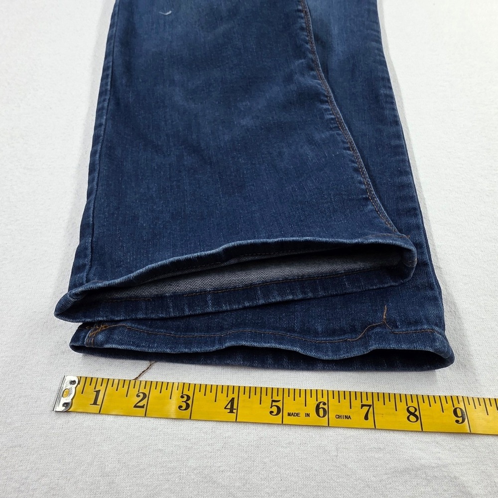 NYDJ Barbara Bootcut Jeans Cooper Wash Blue Denim MDNM2044-COOP-1 Size 12 - Picture 13 of 16